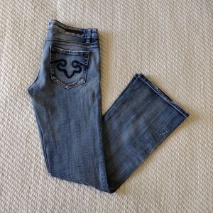 Express Lady Flare, Low rise Jeans